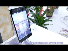 Wysokiej rozdzielczości 200W System identyfikacji twarzy System kontroli dostępu